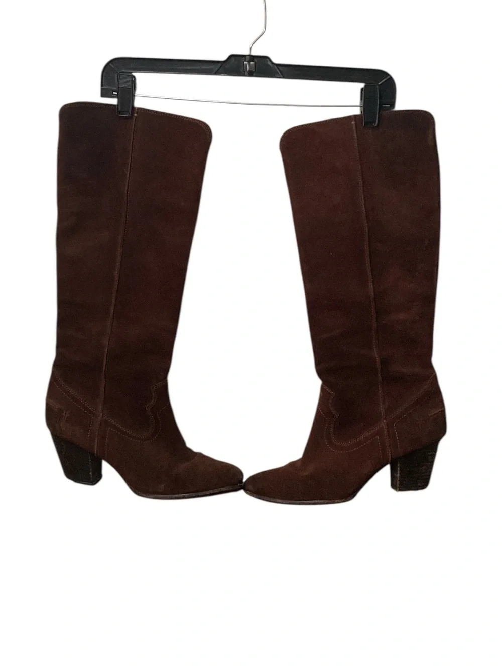 Frye Classic Brown Suede Knee-High Boots